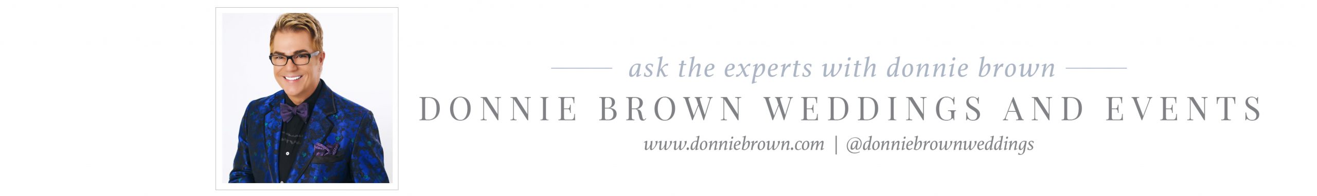 donnie brown wedding planner