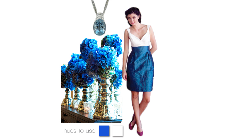 Blue wedding inspiration, brides of north texas