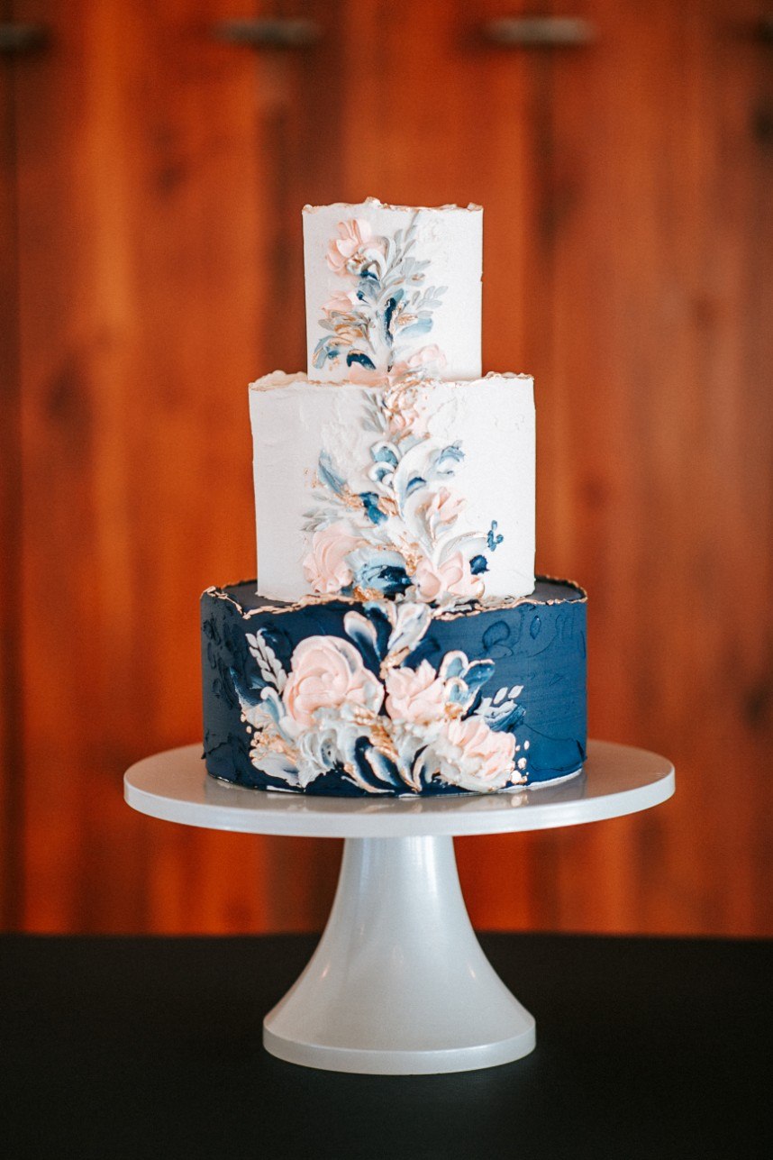 wedding details with fall tones