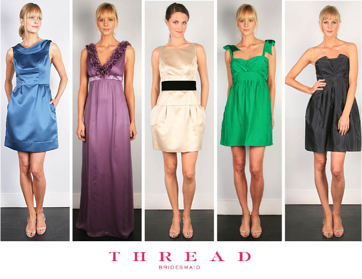 Thread Bridesmaid dresses available at Bella Bridesmaid in Dallas, Texas