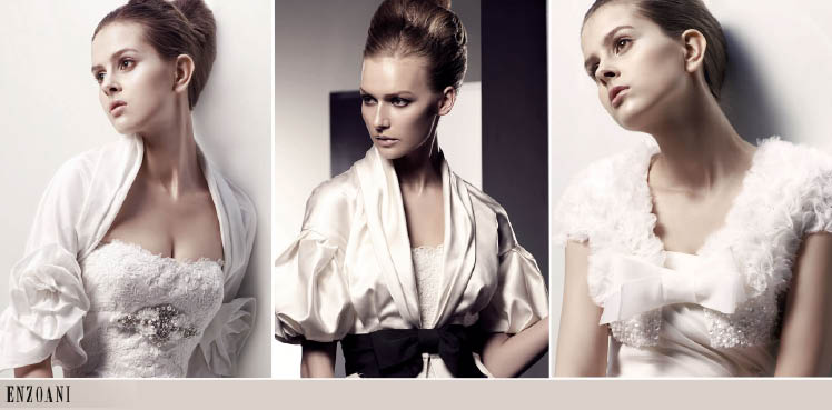 Enzoani Bridal Jacket Collection, Blush Couture Co.