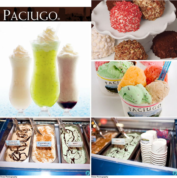 Paciugo gelato located in Dallas-Fort Worth metroplex