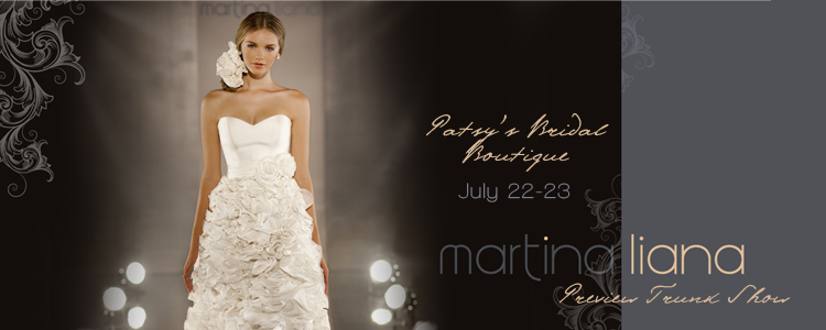 Martina Liana at Patsy's Bridal Boutique in Dallas