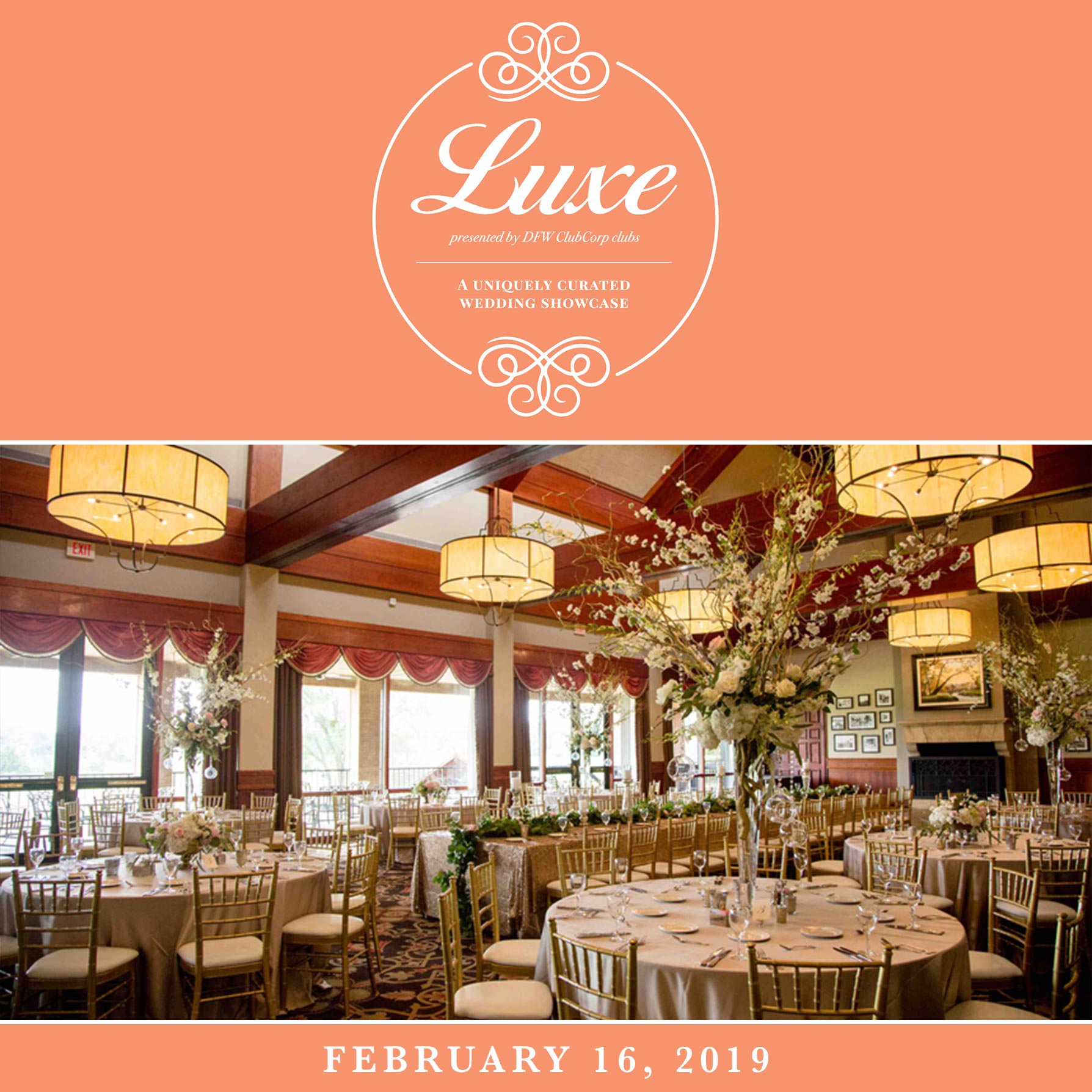 Tour DFW's Finest Country Clubs at Club Corp's Luxe Wedding Showcase!