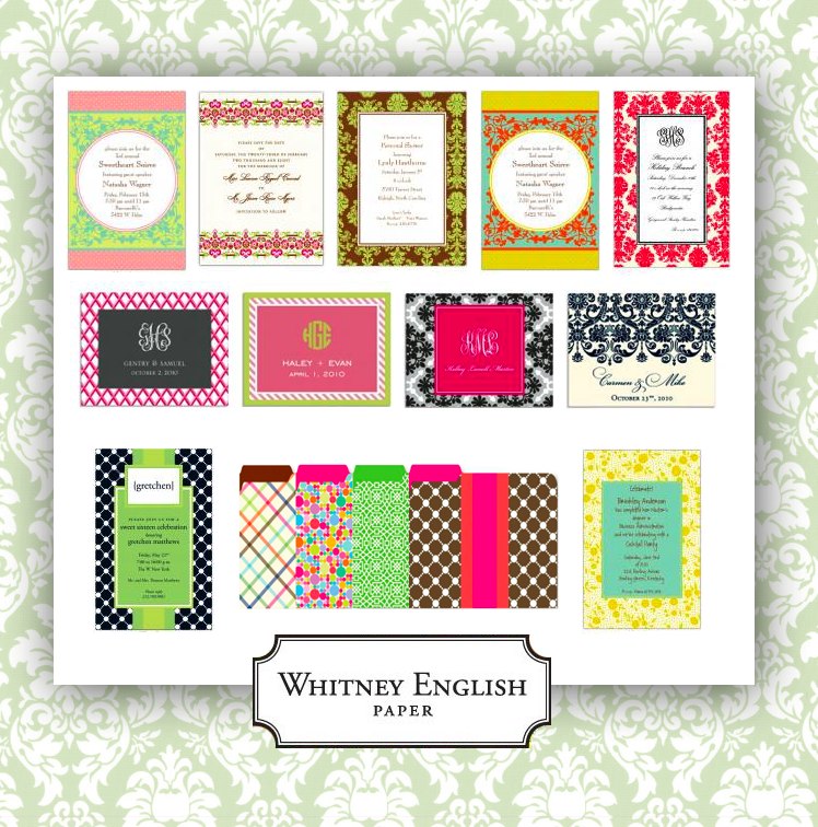 Whitney English Paper Company available all across Dallas and Fort Worth Texas