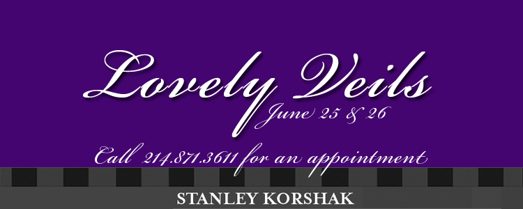 The Bridal Salon at Stanley Korshak, Lovely Veils
