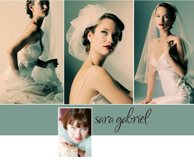 Custom designer Sarah Gabriel and her couture line of bridal veils and headpieces - available at Bliss Bridal Salon and Stardust Celebrations in Texas