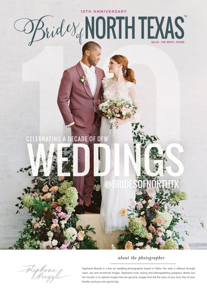 Brides of North Texas 10th Anniversary Cover Reveal!