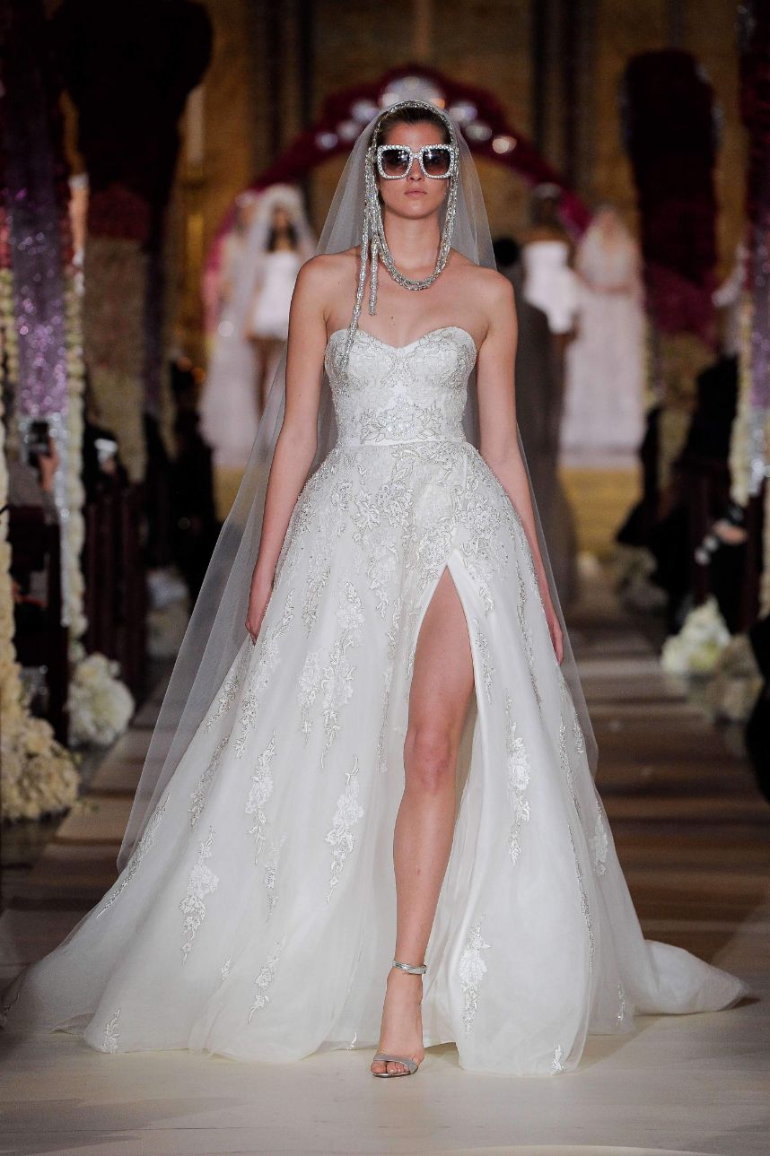 nyfw looks available at neiman marcus bridal salon
