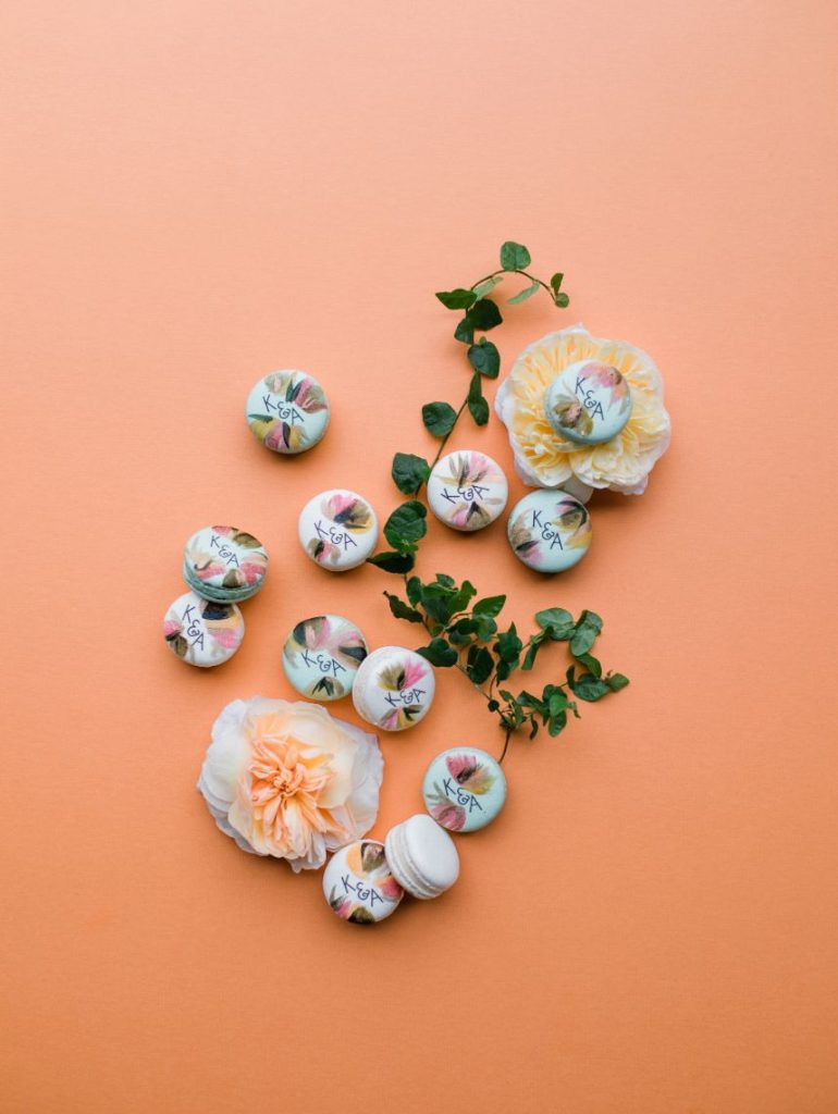autumn tones in wedding details FW19 color coded