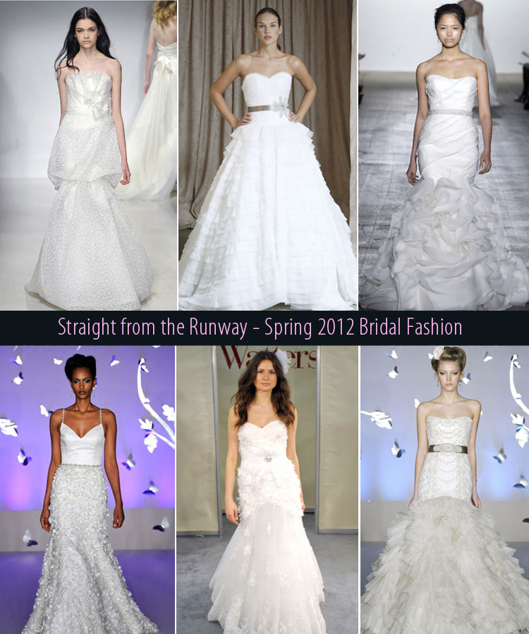 Spring 2012 bridal fashion
