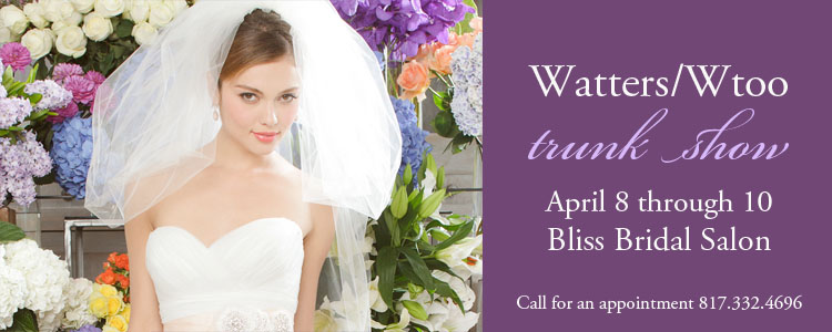 Watters Wtoo Bridesmaid Dress Trunk Show, Bliss Bridal Shop