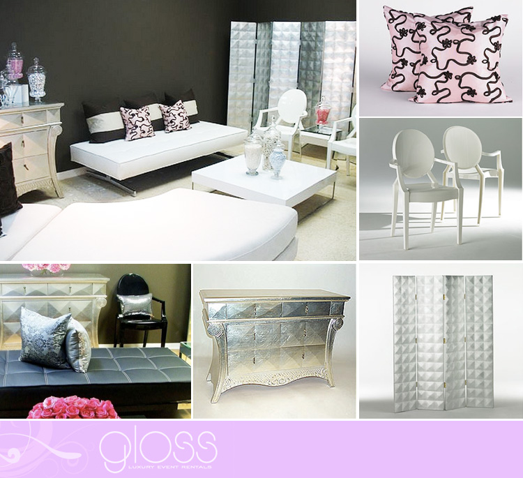 Gloss Luxury Event Rentals, Wedding Rentals in Dallas, Fort Worth Wedding Rentals