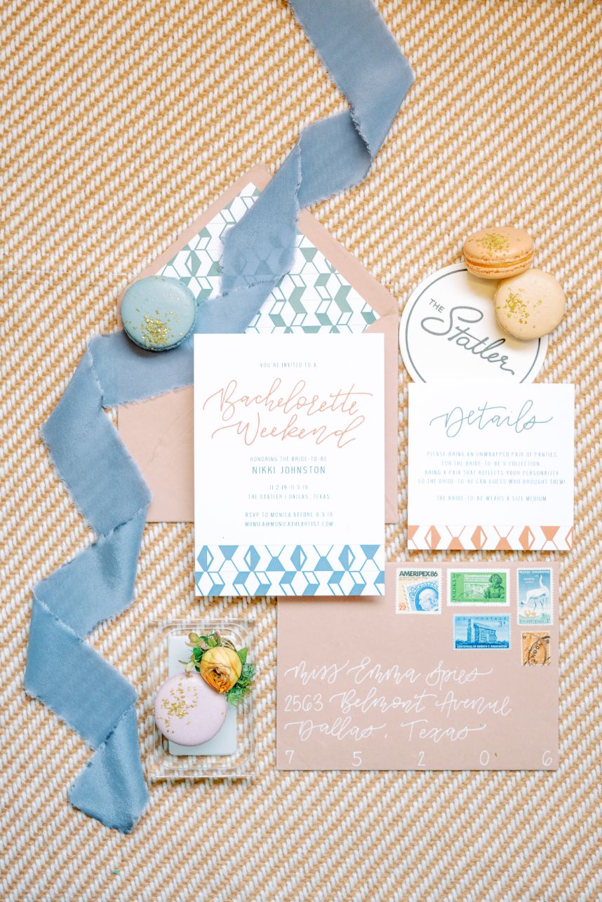Bethany's Letter Shop invitation