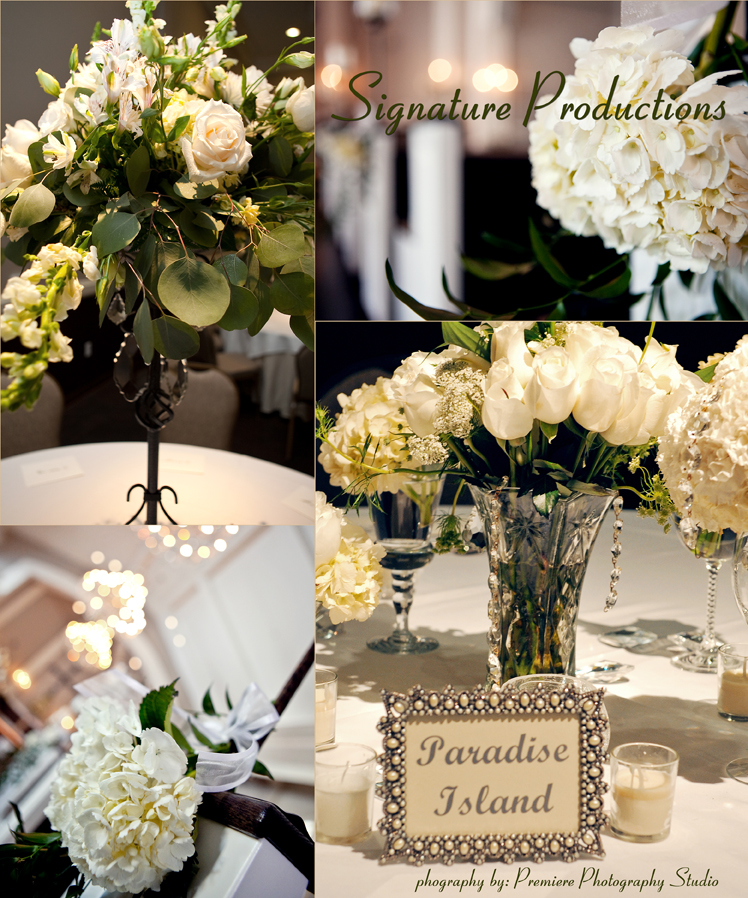 Signature Productions is available for Texas wedding planning, design and production