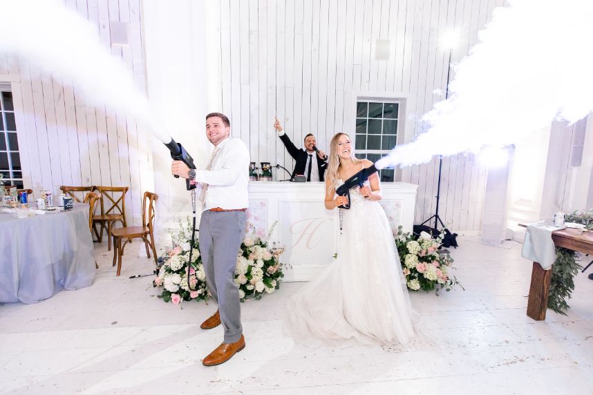 dallas wedding smoke machine