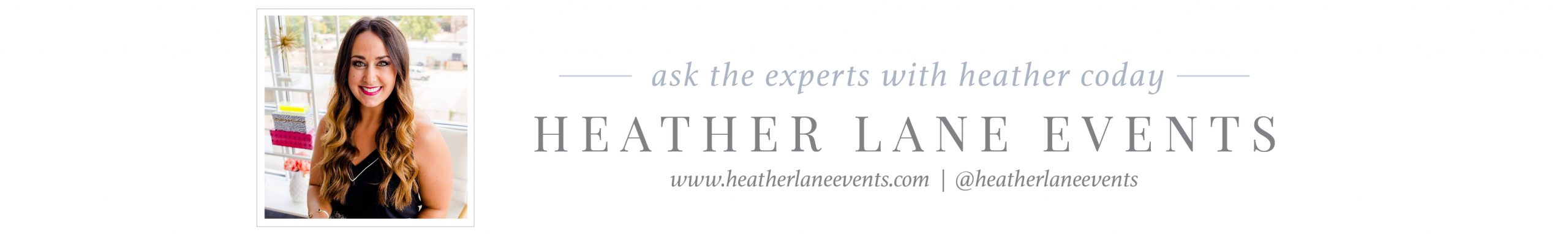 heather lane events wedding planner