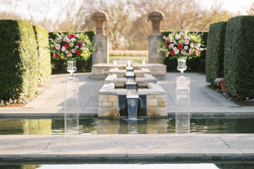 Dallas Arboretum wedding