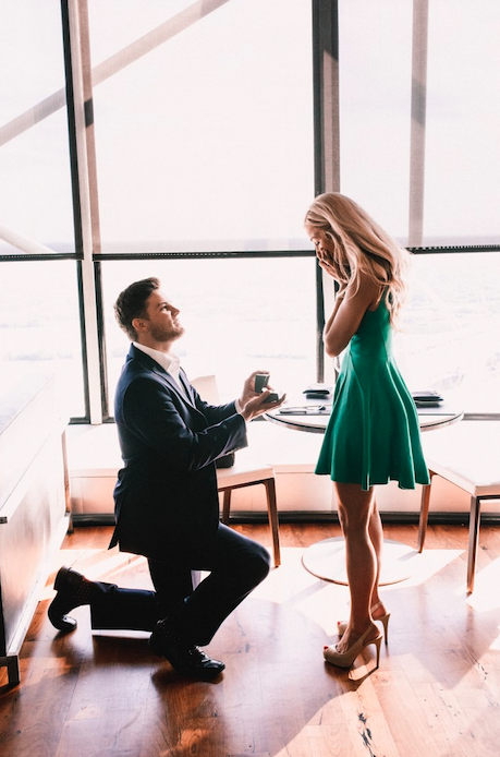 reunion tower proposal dallas