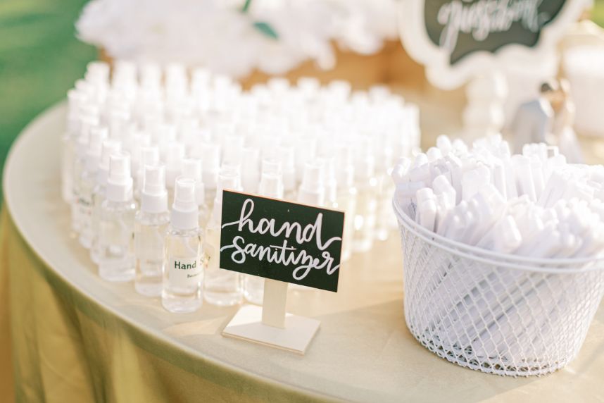 ways to keep your wedding guests safe