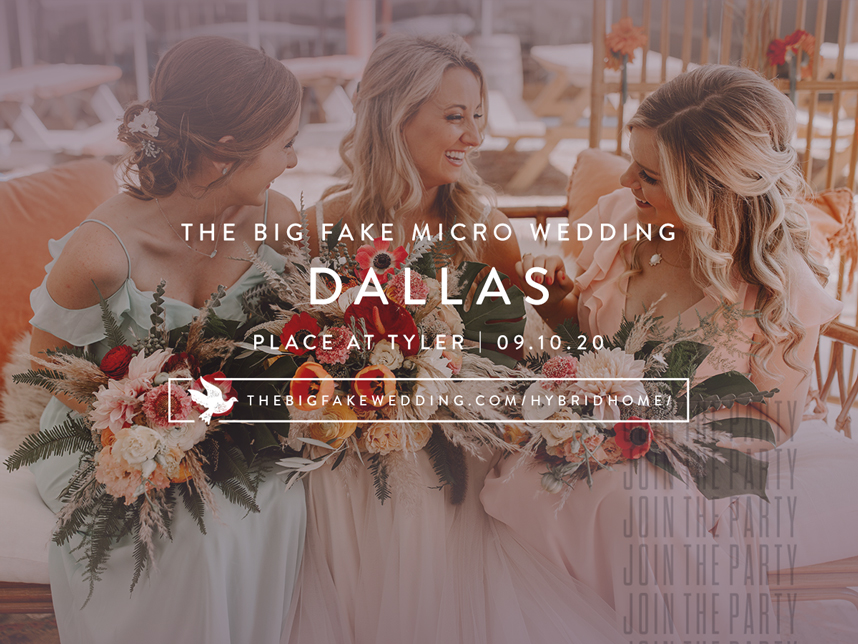 Get Your Free Tickets for The Big Fake Micro Wedding Dallas