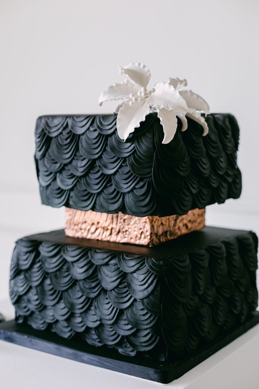deco wedding cake