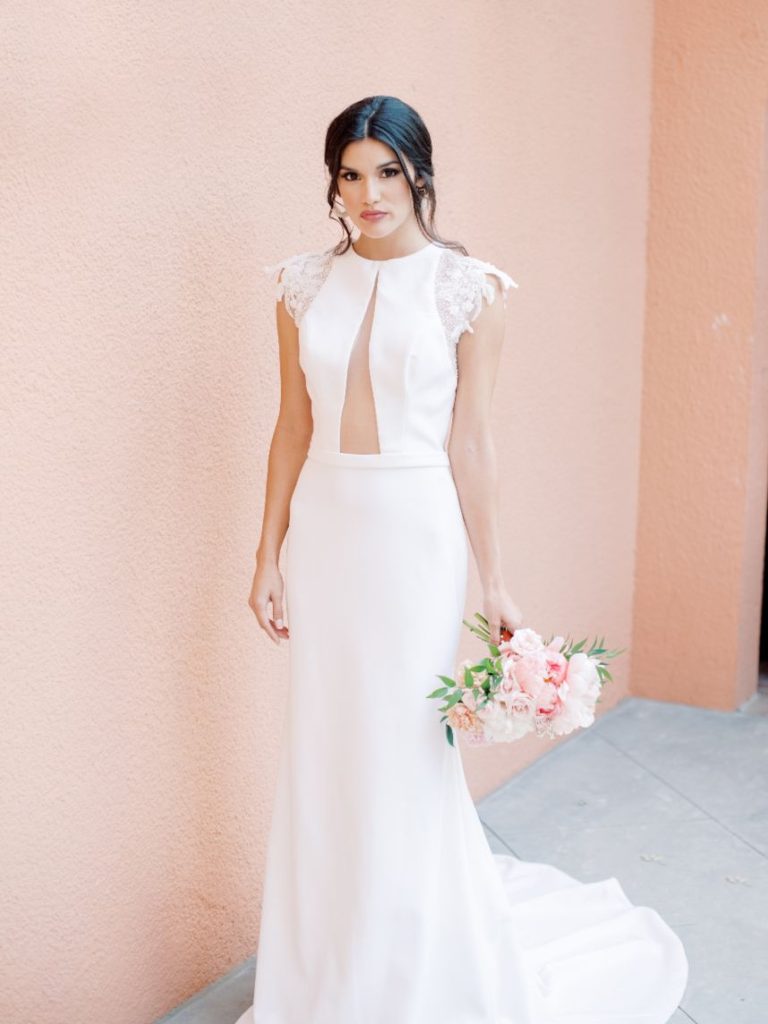 modern gown