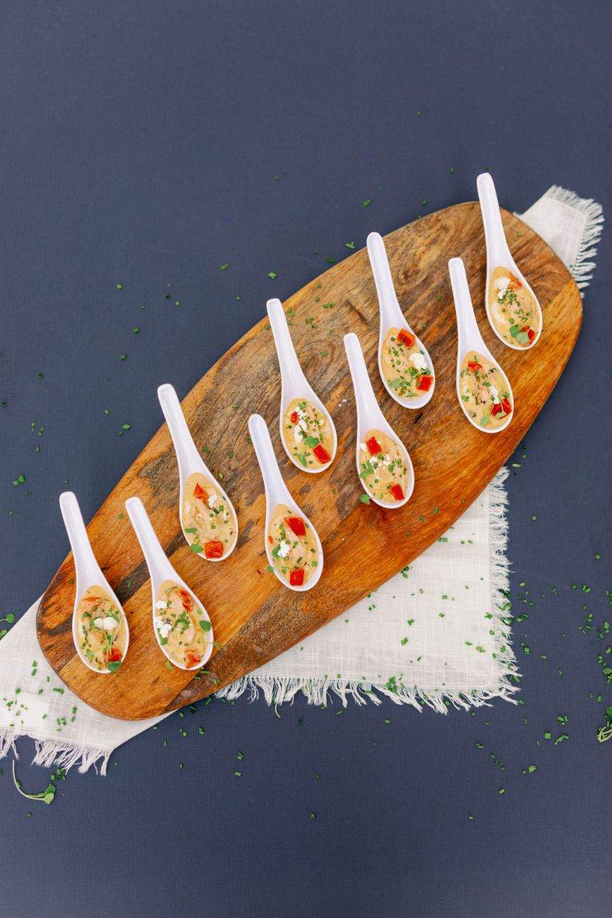 decadent pairings from dfw wedding caterers