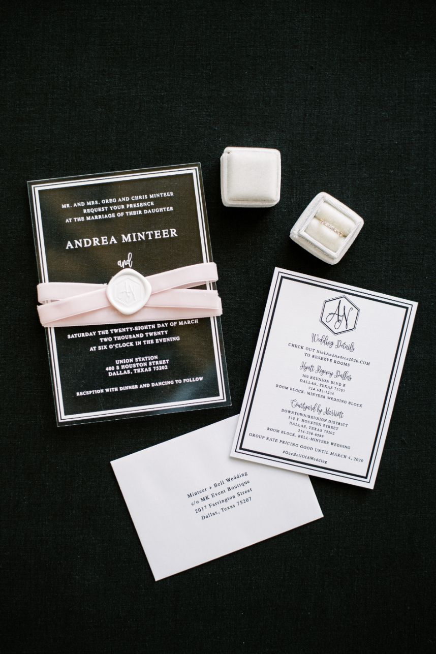 Dallas wedding invitations
