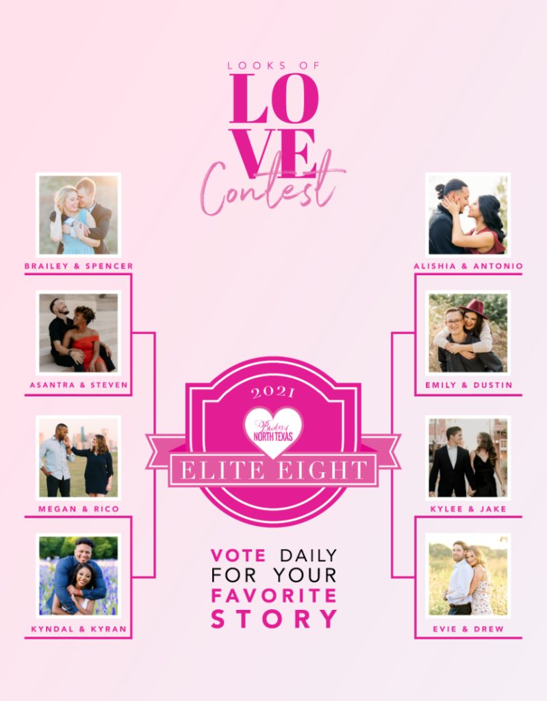Looks of Love Contest 2021 – Cast your vote for our Elite 8 Finalists!