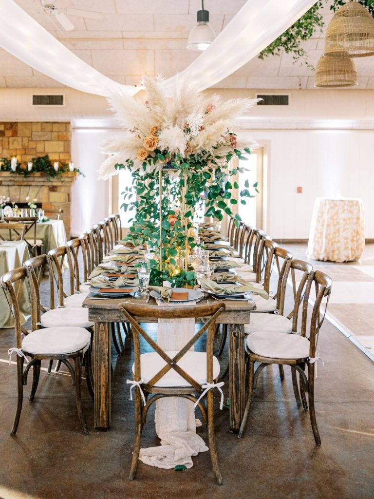 fall wedding tablescape