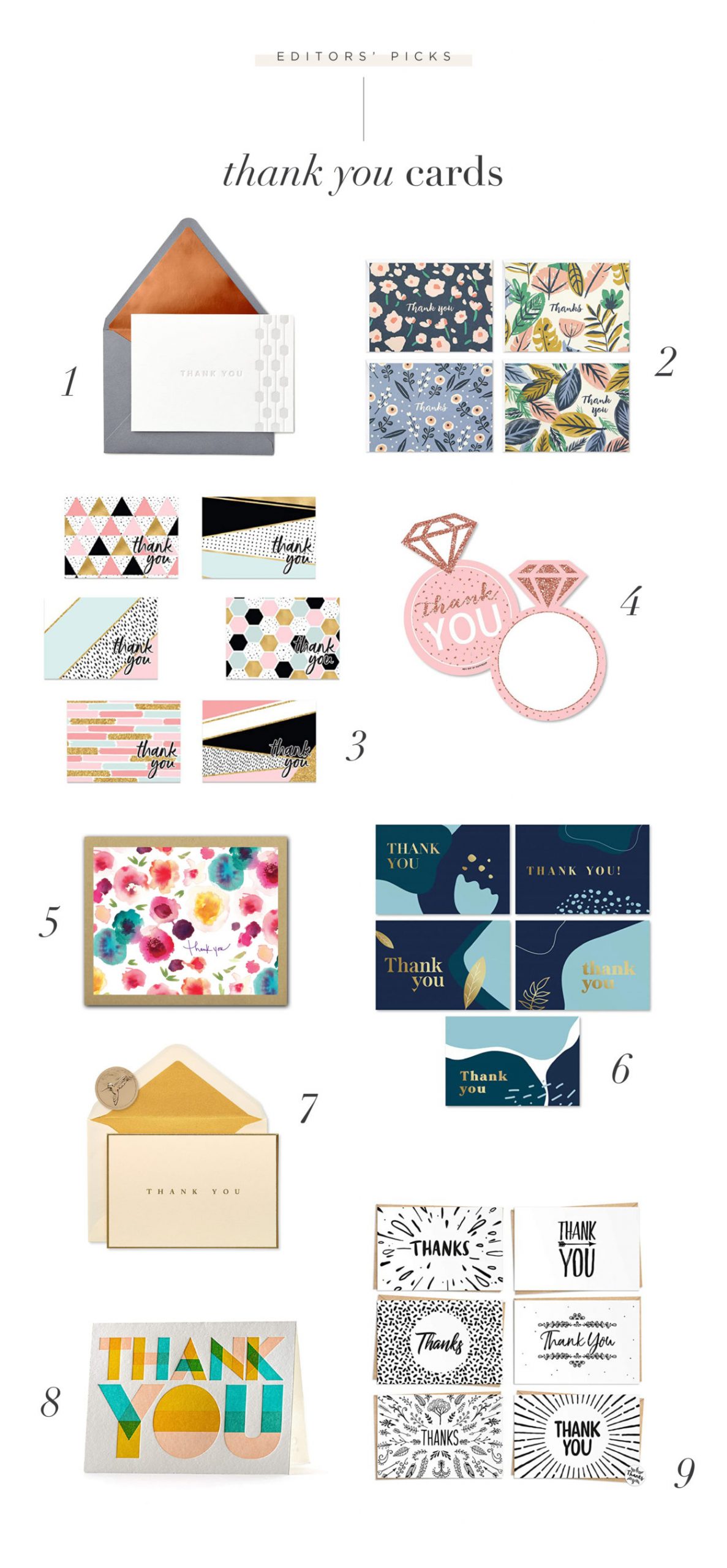 thank you cards