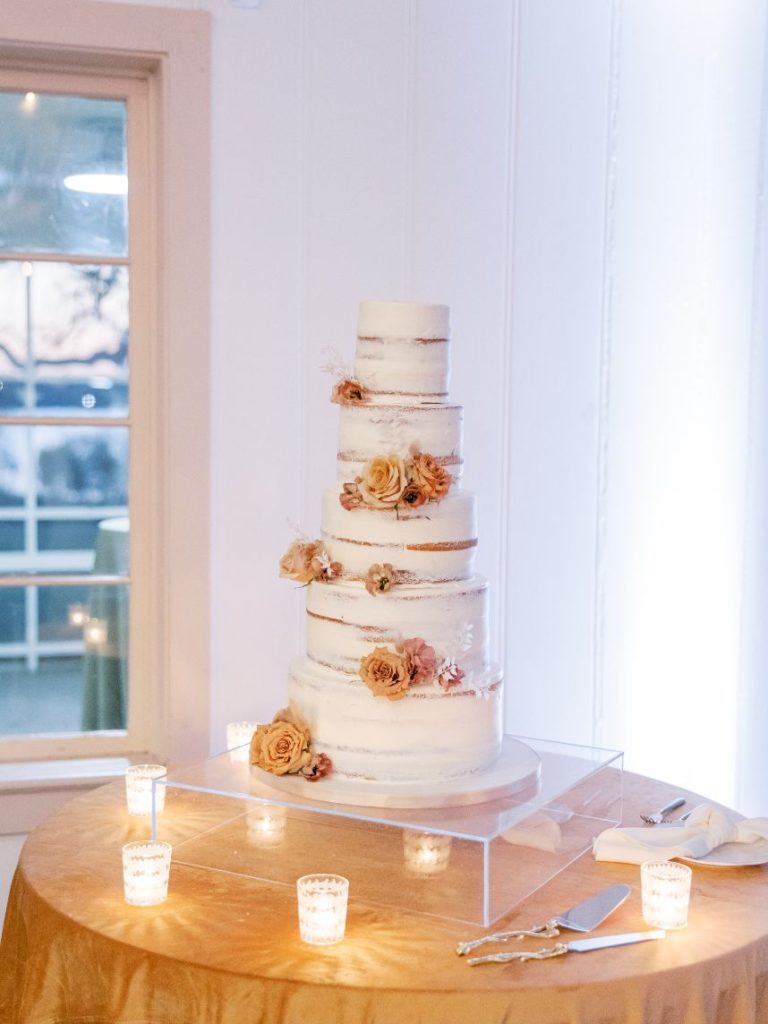 fall wedding cake