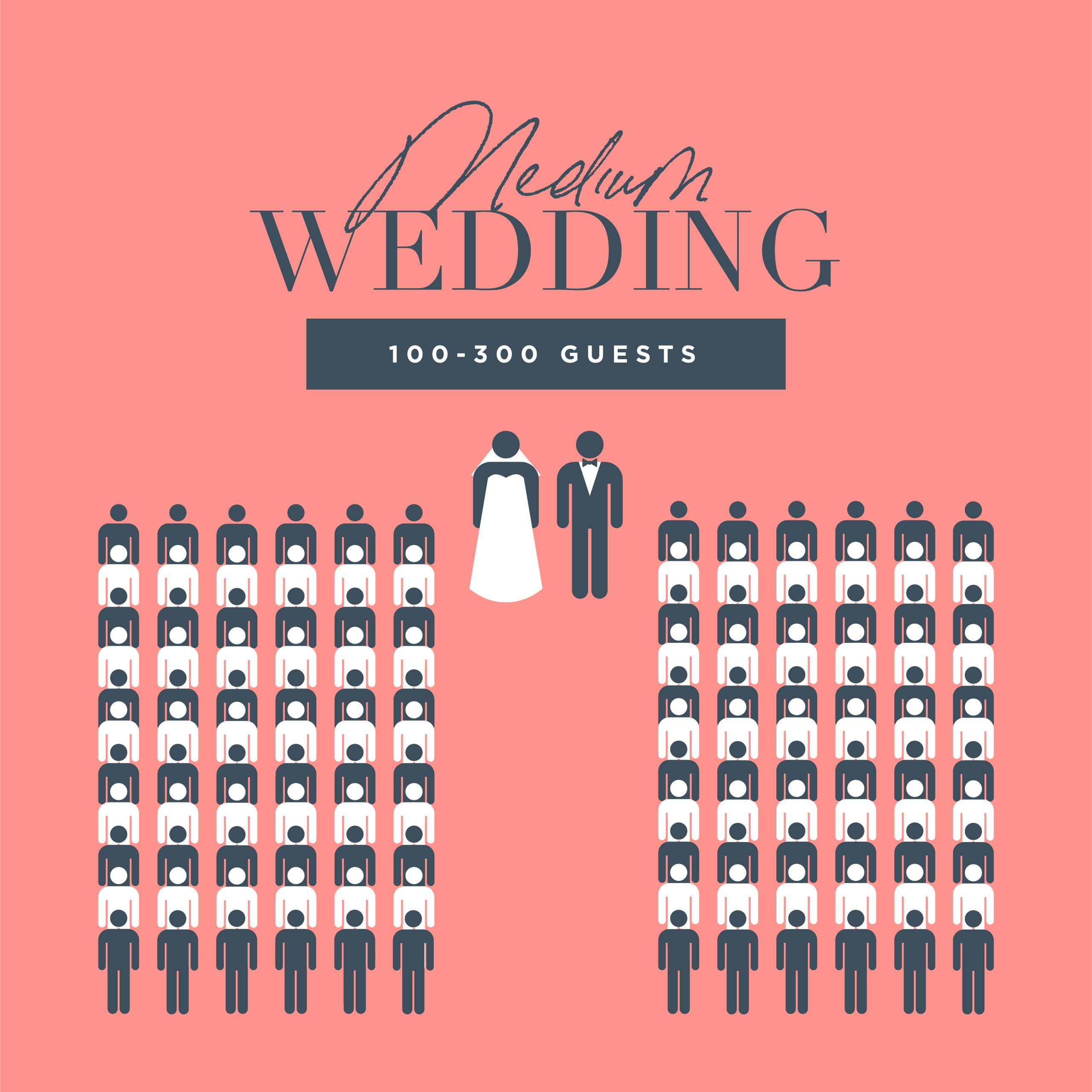medium wedding size