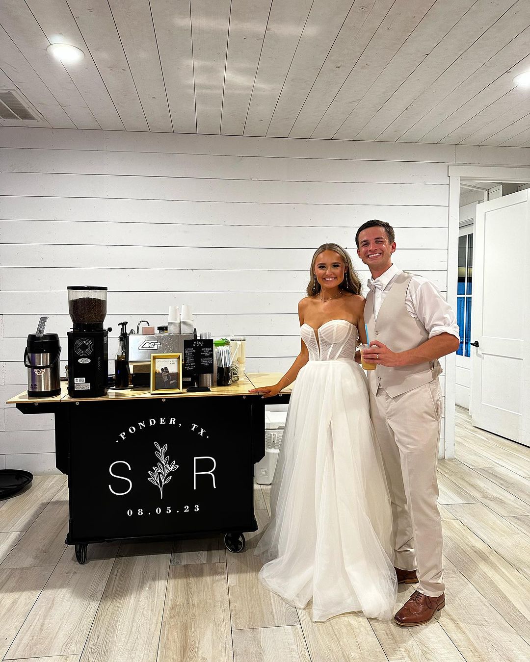 Olive Coffee Cart | Wed Society North Texas 