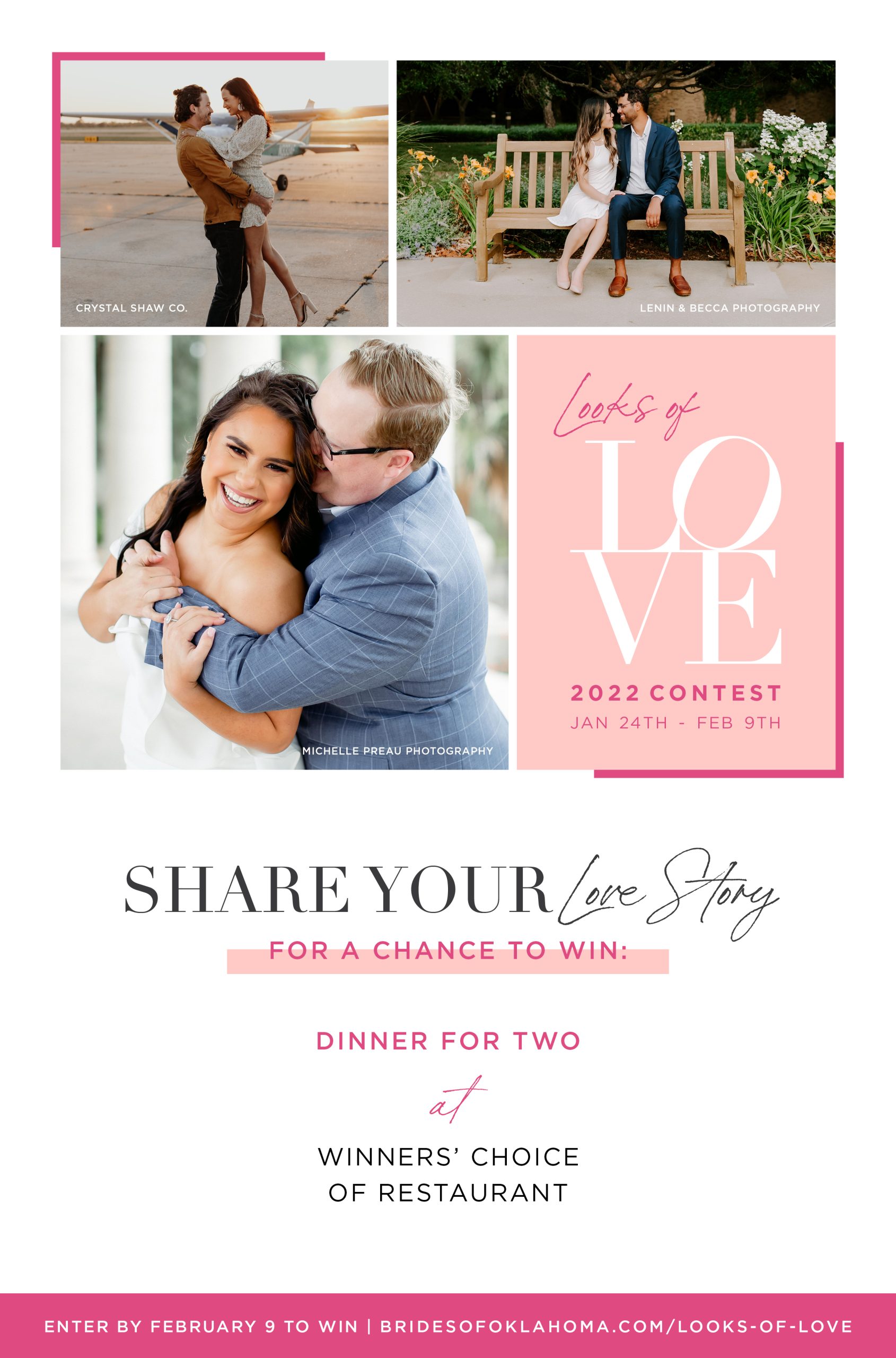 Brides of Oklahoma Looks of Love contest