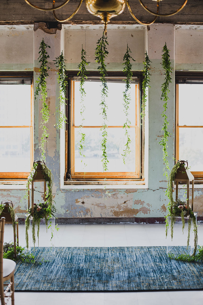 Lisa Baumann And Shane Leach's Organic Industrial Oklahoma Wedding