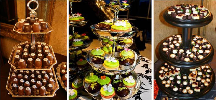 Find these cake subsitutes from Amy Cakes in Norman and Mershon Catering in Tulsa