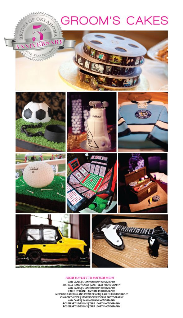 Oklahoma grooms' cakes