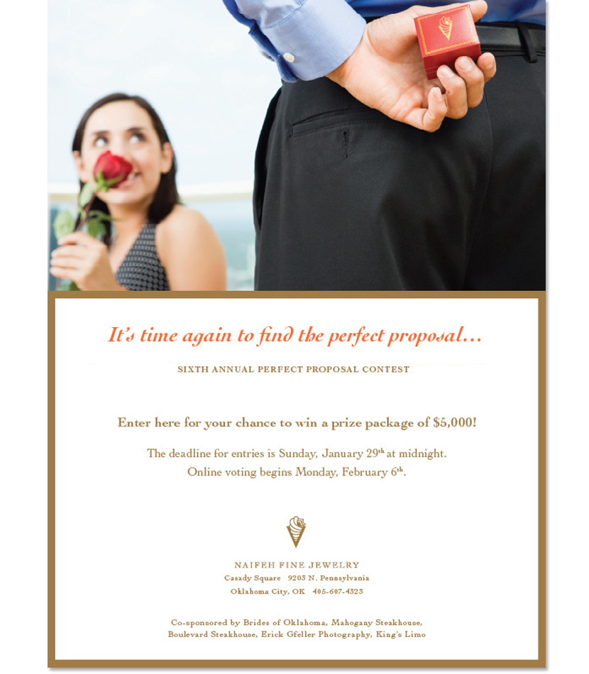 Naifeh Fine Jewelry Perfect Proposal contest