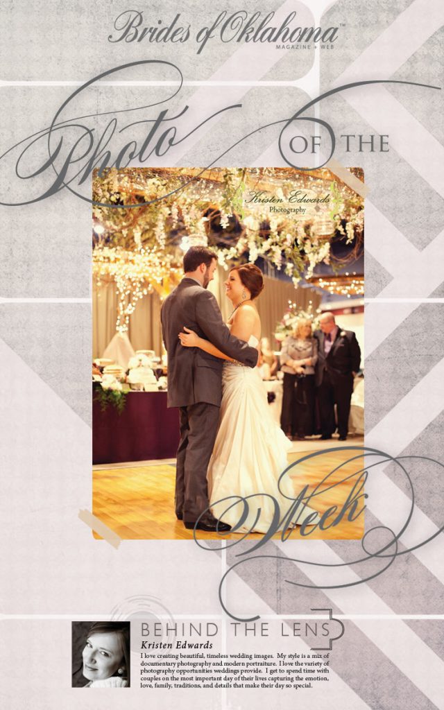 Brides of Oklahoma Photo of the Week Kristen Edwards Photography