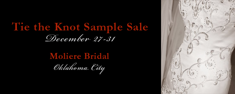 Tie the Knot Sample Sale, Moliere Bridal Salon