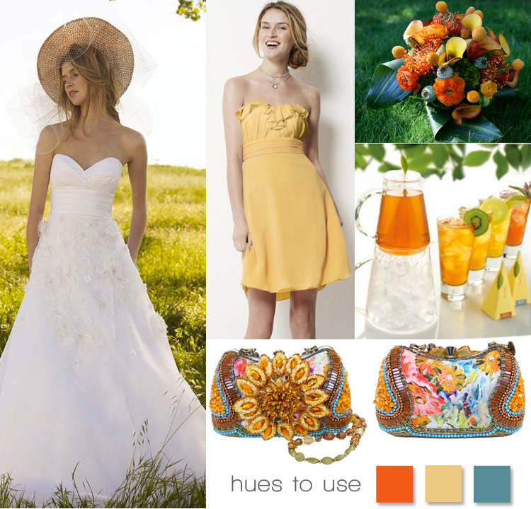 Summertime Wedding Inspiration - J.J. Kelly Bridal, Rebecca's Silver Rose, Watters