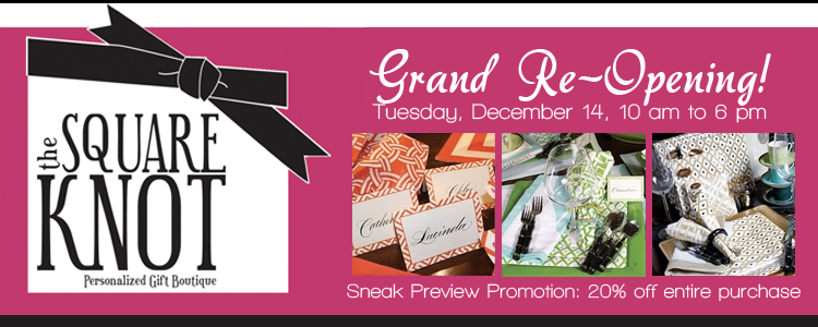 The Square Knot, Wedding Gift Boutique