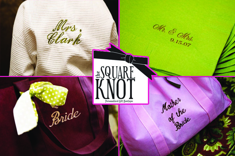 Personalized Wedding Items, The Square Knot