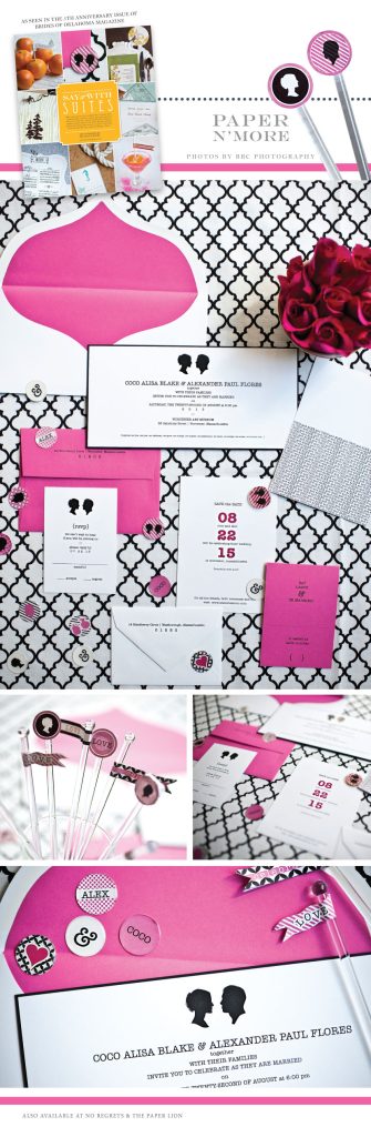Paper N More Invitation Suite