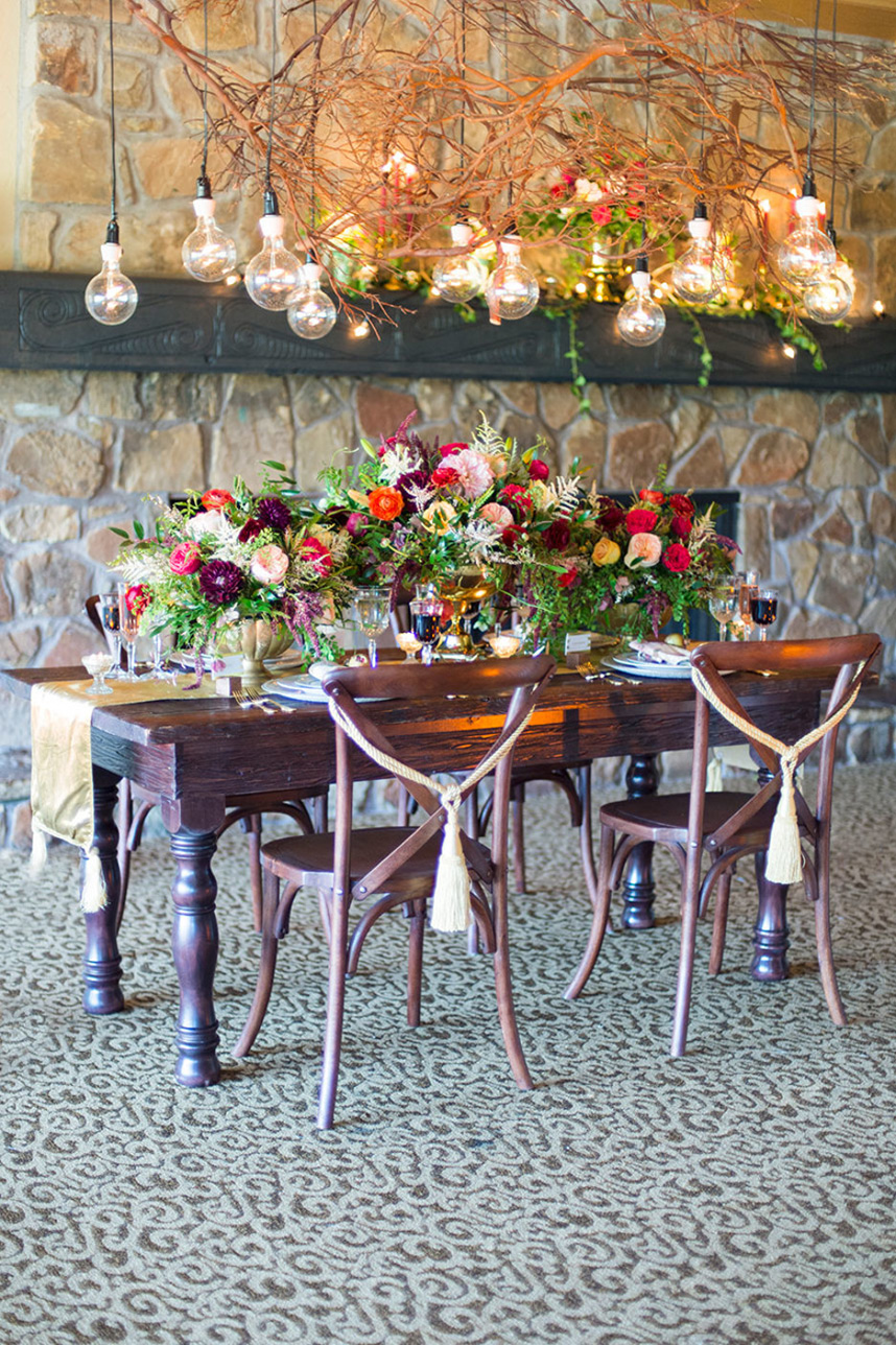 colorful tablescapes