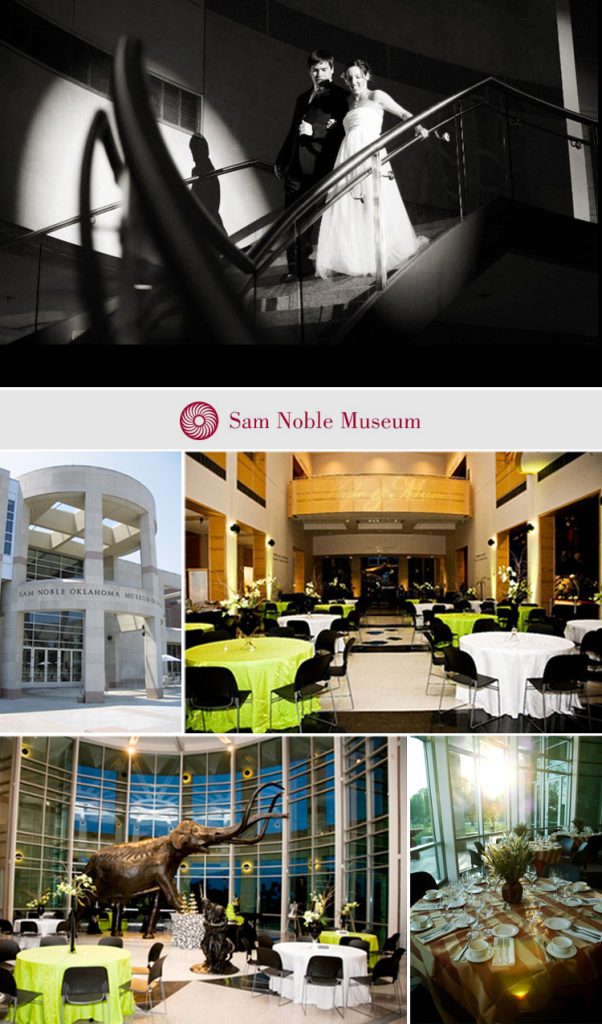 Sam Noble Oklahoma Museum of Natural History Oklahoma wedding and reception venue