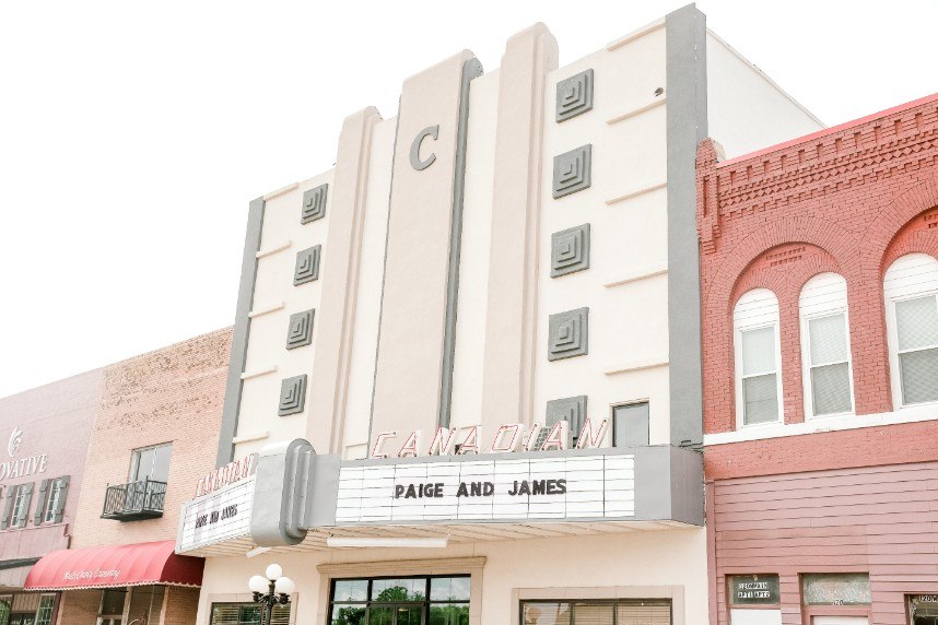 grand canadian theater oklahoma wedding venue