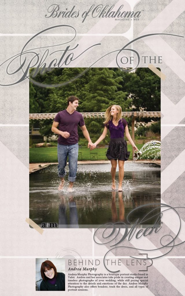 Photo of the week by Oklahoma wedding photographer Andrea Murphy Photography